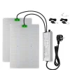 New LED Växtlampa, 120W eller 240W alternativ, dimbar, fullspektrum,240W Kit För Växt- & Örtplantering