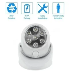 LED-lampa - ZT - ZT09456 - 360° - Rörelseavkännare - Trådlös - Trädgård