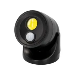 Discount LED-ljus med rörelsesensor - 10,5 x 12,5 x 13,5 cm - Plast - 12 enheter - Säkerhetsbelysning Säkerhetslampor