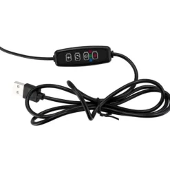 Discount LED-växtlampa 20 dioder TIMER 9 W för hemmaodling utan nätadapter Kit För Växt- & Örtplantering