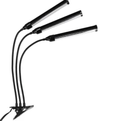 Best LED-växtlampa 72 dioder TIMER 25W hemmaodling med nätadapter Kit För Växt- & Örtplantering