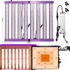 Clearance LED-växtljus, fullspektrum, dimmbara kontroller,480W Kit För Växt- & Örtplantering