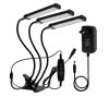 Outlet LED-växtljus, Fullspektrum, Dimbar Tidtagning, 12V Adapter 60W Kit För Växt- & Örtplantering