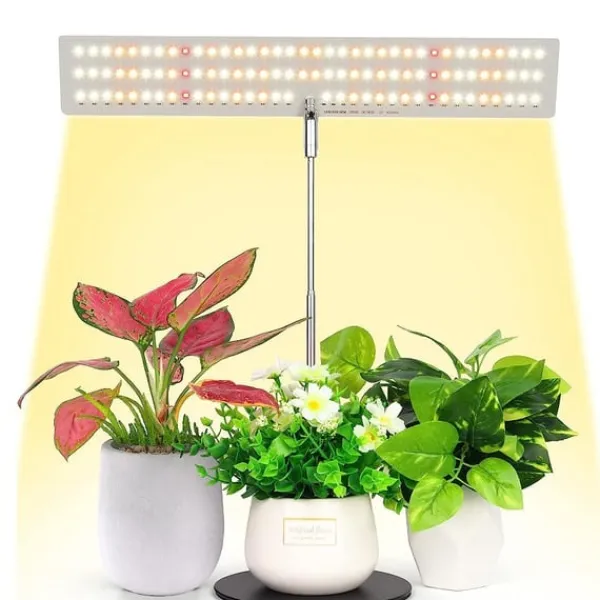 LED-växtljus med 3 ljuslägen och 4-stegs dimmer