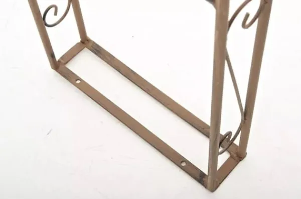 New Lenz Antique Brown Metal Rose Arch - 264 cm High Climbing Trellis for Gardens Valvbågar, Spaljéer, Bersåer & Pergolor