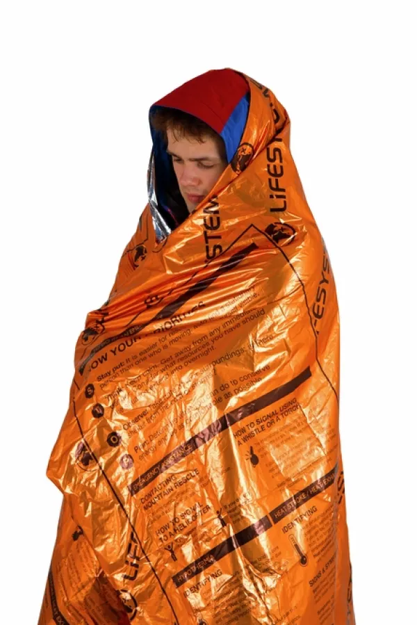 New LIFESYSTEMS HEATSHIELD BLANKET 42160, värmereflekterande filt överlevnad Beredskapsplaner