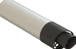 Clearance LIK Rörelement för rökgasavledning genom vägg 0,55 m DN80/125 Tillbehör Till Vedeldade Kaminer & Öppna Spisar