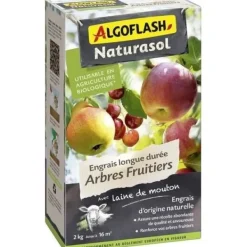 Discount Långtidsverkande gödningsmedel för fruktträd - ALGOFLASH NATURASOL - 2 kg Gödningsmedel