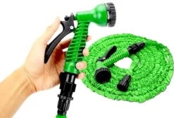 20m Magic Hose Expanderande Vattenslang - Grön