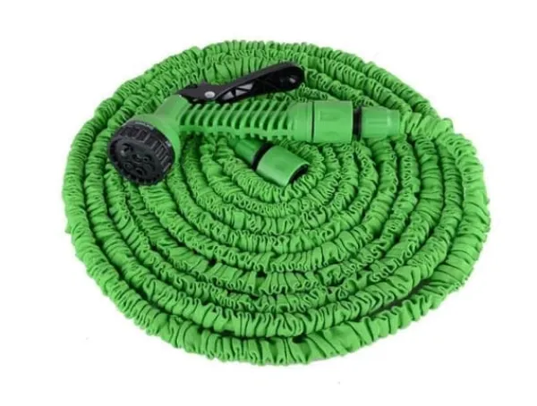 20m Magic Hose Expanderande Vattenslang - Grön