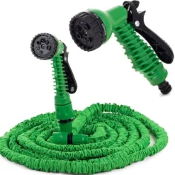 45m Magic Hose Expanderande Vattenslang / Trädgårdsslang Grön