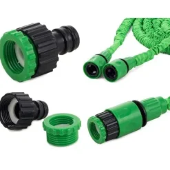 45m Magic Hose Expanderande Trädgårdsslang / Vattenslang Grön