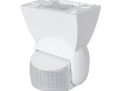 Maclean MCE201W PIR-rörelsesensor med 12 m räckvidd vit IP65
