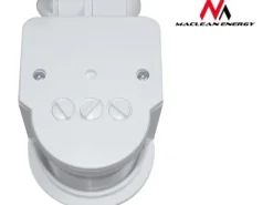 Maclean Wall-mounted twilight motion sensor 180 ° 1200W white (MCE25 W)