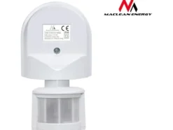Maclean Wall-mounted twilight motion sensor 180 ° 1200W white (MCE25 W)