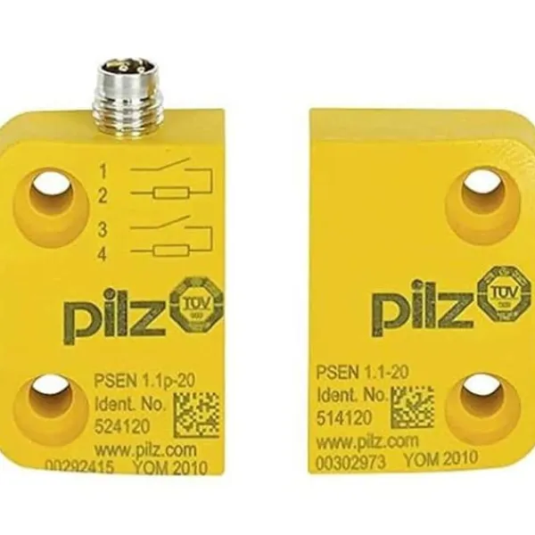 Magnetsäkerhetsbrytare - PILZ - PSEN 1.1p-20/PSEN 1.1 - 24 V/DC - IP65 - IP67 Sensorer Till Säkerhetssystem