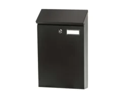 Mailbox Haushalt PD958, black, 25.4 cm x 9 cm x 43.1 cm Postlådor & Brevlådor