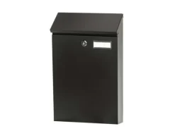 Mailbox Haushalt PD958, black, 25.4 cm x 9 cm x 43.1 cm Postlådor & Brevlådor