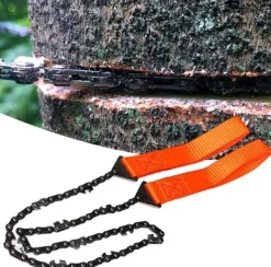 Best Manuell kedjesåg i fickstorlek Orange Trädgårdsverktyg