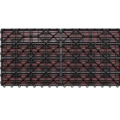 New Markplattor WPC 60x30 cm 6 st 1 m² brun - Markplatta - Markplattor - Home & Living Trädgårdsprydnader