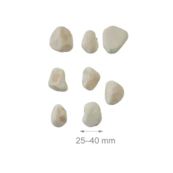 Marmorkross, 2,5x4 cm, Vit