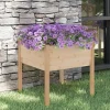 Discount Massiv furu odlingslåda för blommor och växter | Storlek: 70x70x70 cm Krukor & Växtbehållare