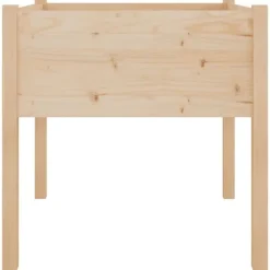 Discount Massiv furu odlingslåda för blommor och växter | Storlek: 70x70x70 cm Krukor & Växtbehållare