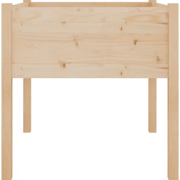 Discount Massiv furu odlingslåda för blommor och växter | Storlek: 70x70x70 cm Krukor & Växtbehållare