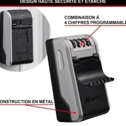 Clearance Masterlock säkerhetsskåp Nyckelbox 5481EURD L format Kassaskåp