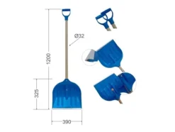 Maxpol Snöspade Lop 39 cm