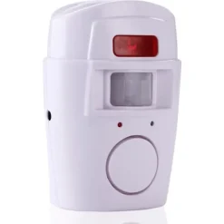 Sale Mengshen® Trådlös Siren Larm Säkerhet Infraröd IR PIR-sensor Rörelsedetektor 2 Fjärrkontroll för hem... Hemlarmsystem