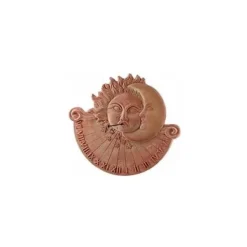 New MERIDIANA ECLISSI MANUARBETAD 46 CM I TERRACOTTA TRÄDGÅRDSDEKORATION Trädgårdsprydnader