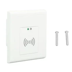 New Mikrovågssensor ljusströmbrytare 86 panel, justerbar 360 grader, trappsensor, 220-240V Sensorer Till Säkerhetssystem