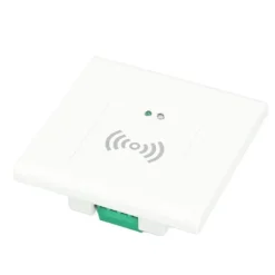 New Mikrovågssensor ljusströmbrytare 86 panel, justerbar 360 grader, trappsensor, 220-240V Sensorer Till Säkerhetssystem