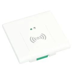 New Mikrovågssensor ljusströmbrytare 86 panel, justerbar 360 grader, trappsensor, 220-240V Sensorer Till Säkerhetssystem