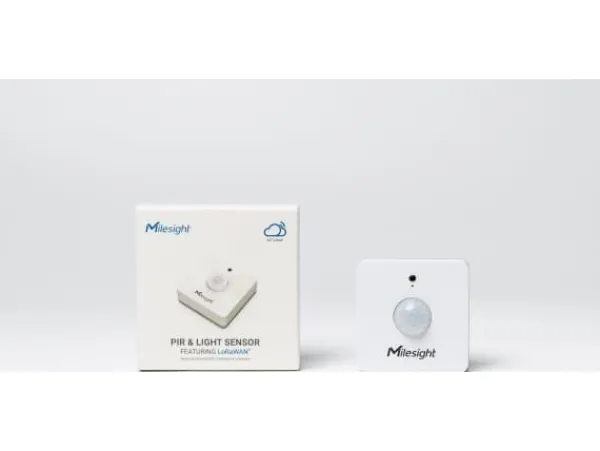 New Milesight IoT LoRaWAN Cowork PIR & Light Sensor (WS202-868M) Sensorer Till Säkerhetssystem