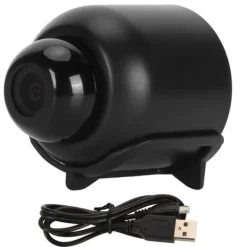 Mini WiFi-kamera 1080P HD Nattseende Rörelsedetektering Fjärrvisning Trådlös säkerhetskamera för hembutik lager