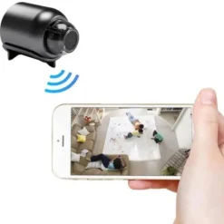 Mini WiFi-kamera 1080P HD Nattseende Rörelsedetektering Fjärrvisning Trådlös säkerhetskamera för hembutik lager
