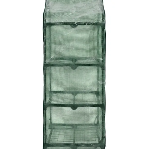 Clearance Miniväxthus 3 hyllor 69x49x125 cm Växthus