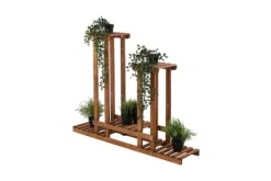 Mångnivå blomsterställning 5-hyllor RKB /95x116x25/ Brun