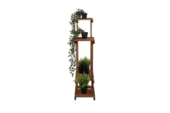 Mångnivå blomsterställning 5-hyllor RKB /95x116x25/ Brun