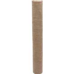Best Mångsidig juterulle i 100% naturlig jute - Perfekt för dekoration och hantverk | Storlek: 1x50 m | 200 gsm Markduk & Fiberduk