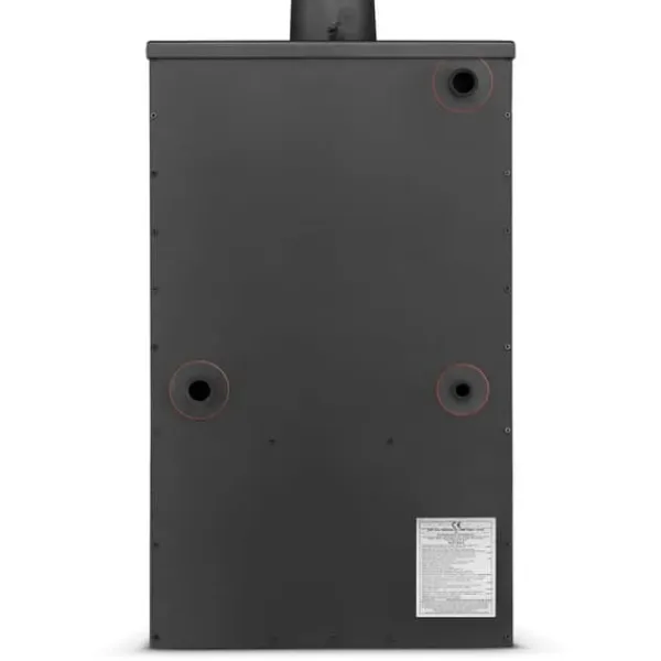 New Mångsidig vedspis med vattenmantel - 15 kW, lämplig för öppna & slutna system Vedeldade Kaminer