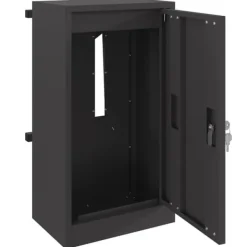 Discount Modern stålbrevlåda för utomhusbruk | Färg: Svart | Storlek: 30x23x55 cm Postlådor & Brevlådor
