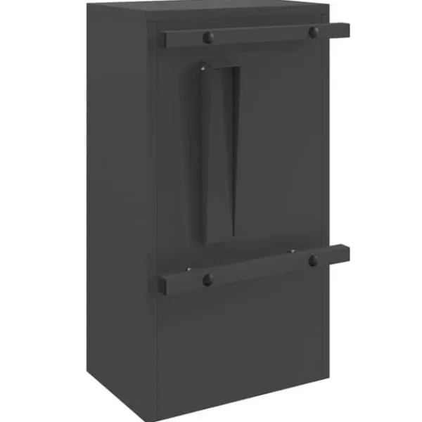 Discount Modern stålbrevlåda för utomhusbruk | Färg: Svart | Storlek: 30x23x55 cm Postlådor & Brevlådor