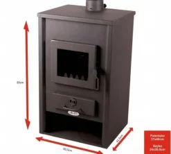 New Modern Vedspis för Designälskare - Stilfull Uppvärmning Vedeldade Kaminer