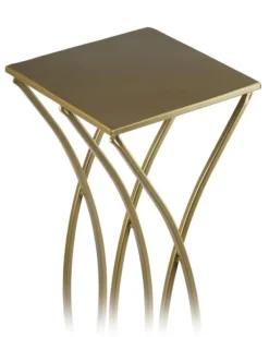 New Modernt blomsterställ, guld, 75 cm Krukor & Växtbehållare