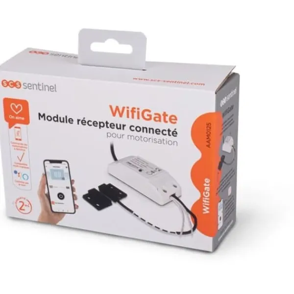 Mottagarmodul - SCS SENTINEL - WifiGate - Ansluten