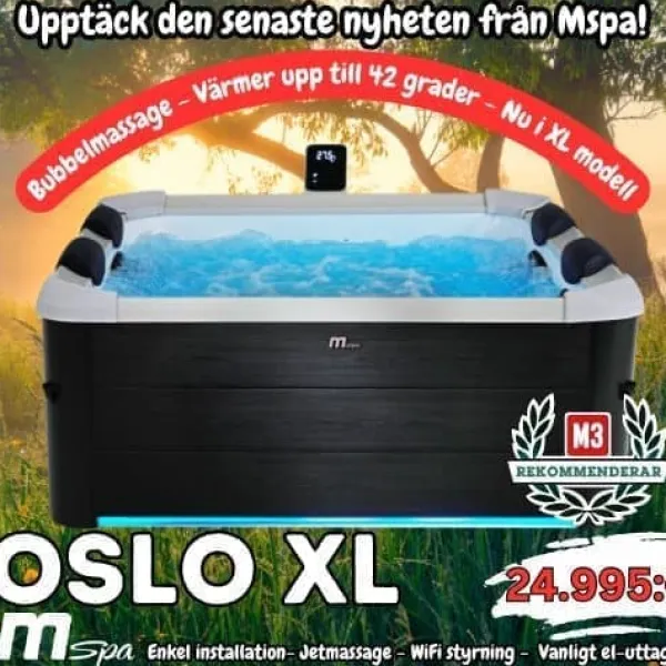 MSpa F-OS063WAP Oslo Plus XL Aero