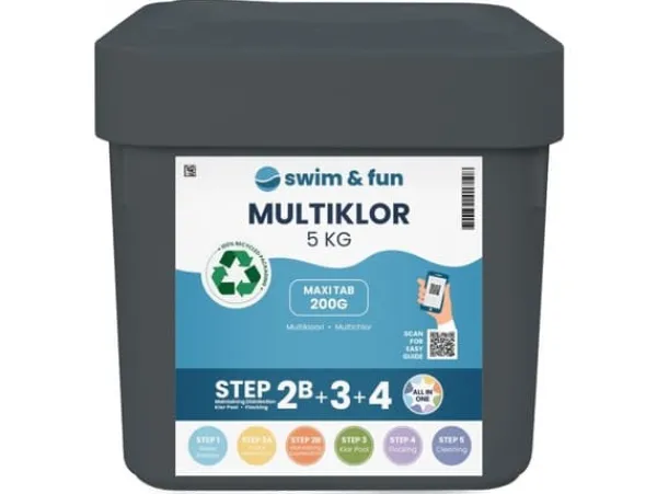 Best MultiKlor Maxi Tab 200 g, 5 kg Pool- & Spatillbehör